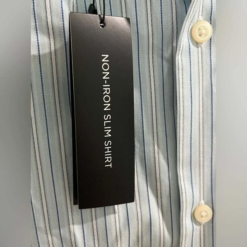 Banana Republic Men's Non Iron Slim Fit Shirt, size XL, new!